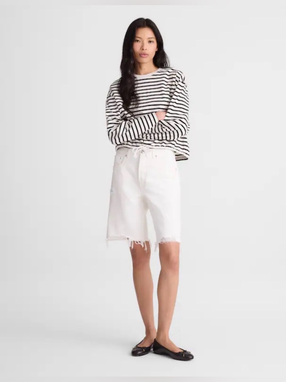 Madewell The Essex Long Baggy Short - run big